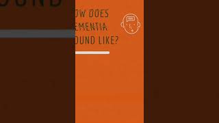 How does dementia sound like [upl. by Olpe]