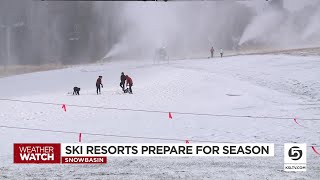 Utah Ski Resorts Prepare For Ski Season COVID [upl. by Eissej425]