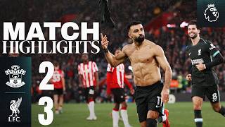 Highlights Southampton vs Liverpool  Salah Double Wins It 23 [upl. by Kavanagh]