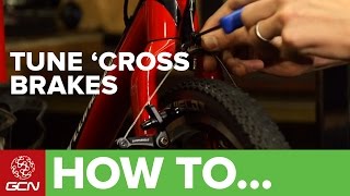 How To Fine Tune Cantilevers For Cyclocross [upl. by Edmund687]