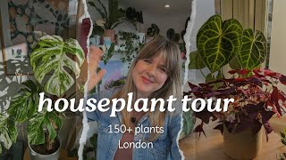 Full Houseplant TOUR 🪴 150 plants Spring 2024 [upl. by Nnaeiluj]