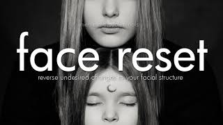 FACE RESET  Subliminal Affirmations [upl. by Yllaw]