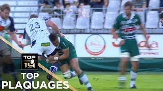 TOP Plaquages de la J24  TOP 14  Saison 20172018 [upl. by Dnalyaw]