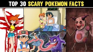 TOP 30 SCARY FACTS ABOUT POKEMONPOKEMON KE DARAWNE FACTSCREEPY POKEMON FACTSPokedon2 [upl. by Calysta954]