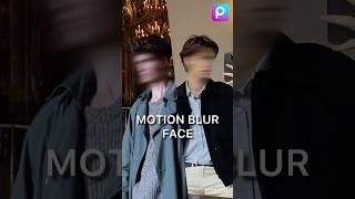 How to edit aesthetic motion blur face  Picsart tutorial shorts [upl. by Amsden]