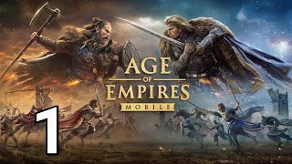 Age of Empires Mobile  Android Gameplay 1 [upl. by Ajiak]