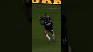 Frederic Kanoute footwork nolook pass v Man united 2001 FA Cup football westham premierleague [upl. by Fredra]