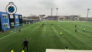 Shooting  1v1  Club Brugge U8U9  2020 [upl. by Tiny488]