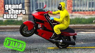 Hakuchou Review amp Best Customization FREE NOW GTA 5 Online Suzuki Hayabusa  NEW  UPDATE [upl. by Gnagflow]