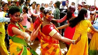 Dance of Holi at Shantiniketan  Part 1 [upl. by Noam26]