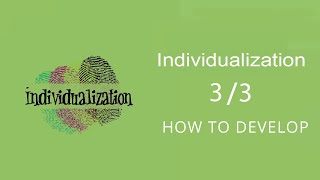 Individualization 3\3  Gallup Strengthsfinder [upl. by Aixela928]