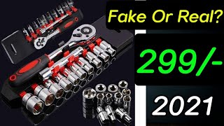 Fake or Real😵😵 aiwa 40pcs combination socket wrench set [upl. by Dronski]