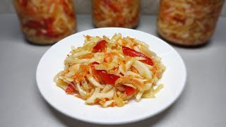 Hospodský zelný sladkokyselý salát recept [upl. by Ytsenoh]