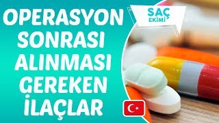 Saç Ekimi operasyonu sonrası alınması gereken ilaçlar nasıl kullanılır  Dr Hamid AYDIN [upl. by Hauhsoj]