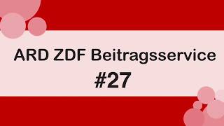 ARD ZDF Beitragsservice GEZ  Teil 27  Thechrislive [upl. by Licht190]