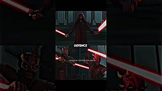 Darth sidious Vs Maul and Savage starwars vs 1v1 shorts ahsokaseries edit [upl. by Nowyt]