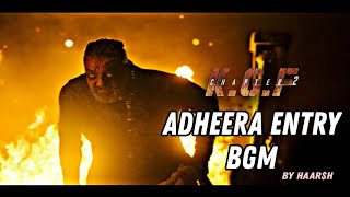 Adheera entry bgm kgf chapter 2 kgf chapter 2 bgm  sanjay dutt [upl. by Ahselef]