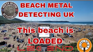 BEACH DETECTING UK  NOKTA LEGEND  COINS  BLING  detecnicksmetaldetectors2984 [upl. by Niles]