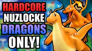 Pokémon FireRed Hardcore Nuzlocke  Dragons Only No items no overleveling [upl. by Loraine46]