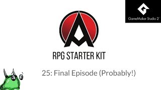 GameMaker Studio 2 RPG Starter Kit 25 FINAL [upl. by Ennaid]