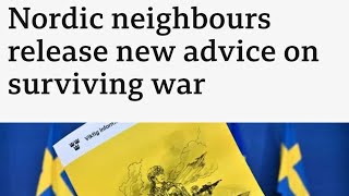 Nordic neighbours told prepare for war [upl. by Yrreiht2]