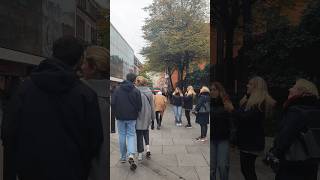 Grafton Street Dublin 🇮🇪 travel ireland church statue love graftonstreet [upl. by Traver864]