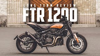 Indian FTR 1200 LONG TERM review [upl. by Attehcnoc472]