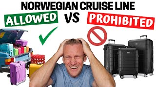 7 Norwegian Cruise LUGGAGE Guidelines [upl. by Attela253]