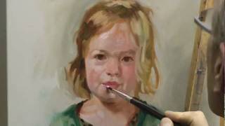 Learn how to paint a portrait portrait painting demo by ben lustenhouwer [upl. by Llyrad84]