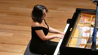 Khatia Buniatishvili quotPrélude et Fugue BWV 543quot Johann Sebastian BachFranz Liszt Paris 2023 [upl. by Ahsocin]