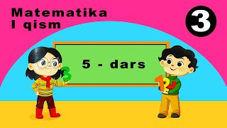 Matematika 3sinf 5dars 1qism  Mavzu Takrorlash 0 va 1 sonlarining xossalari [upl. by Vashtee]