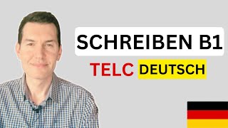 Schreiben B1  Tipps und Beispiele  TELC  Deutschprüfung [upl. by Virgilio145]