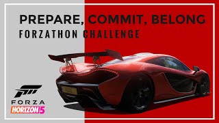 Forza Horizon 5 Prepare Commit Belong  Forzathon Challenge Guide [upl. by Nawud]