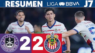 Mazatlán 22 Chivas  Le arrebatan el triunfo al rebaño  J7 CL24 [upl. by Berardo]