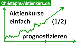 Aktienkurs und Aktienrendite einfach prognostizieren 12  Christophs Aktienkurs [upl. by Ainaj545]