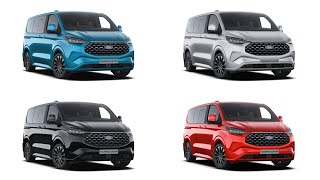 New 2024 Ford Tourneo Custom  COLOURS [upl. by Lajib]