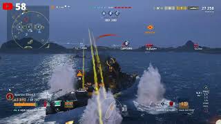 Explodey Boats World of Warships Legends [upl. by Feigin245]