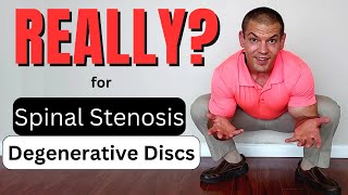 Strange but Effective Stretch for Spinal Stenosis amp Degenerative Discs [upl. by Nevin]