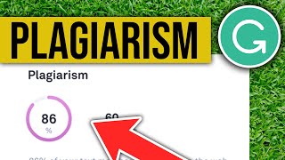 How to check plagiarism in Grammarly Quick Tutorial [upl. by Yoc]