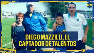 ¿Cómo hace BOCA para descubrir a los CRACKS de inferiores  Diego Mazzilli ex captador de talentos [upl. by Annauqahs663]