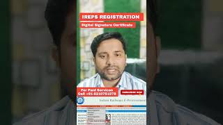 IREPS Online Registration Process  IREPS Vendor Registration kaise kare viral youtube shorts [upl. by Arretnahs]