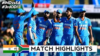 India vs South Africa 3rd ODI 2023 Highlights  21st December 2023  IND vs SA today Highlights [upl. by Robert959]