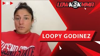 Loopy Godinez recaps UFC 274 win says fans shouldnt criticize Carla Esparza [upl. by Einnil]