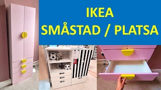 Ikea Smastad  Platsa wardrobe assembly [upl. by Nivre]