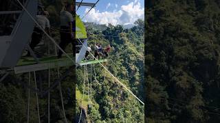 Worlds 2nd Highest Bungy🔥🤯 228mt bungy adventure bungyjump [upl. by Malanie]