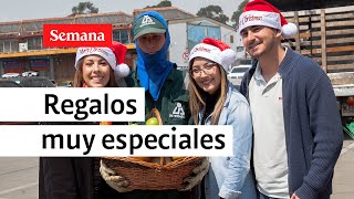 “Muy feliz Navidad” Entregamos regalos muy especiales a trabajadores de Corabastos [upl. by Reyem]