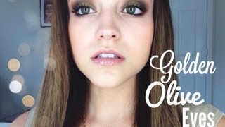 Green amp Gold Eyes Tutorial [upl. by Ohcirej]