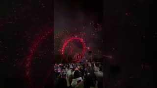 London NYE Fireworks viral shorts [upl. by Salot]