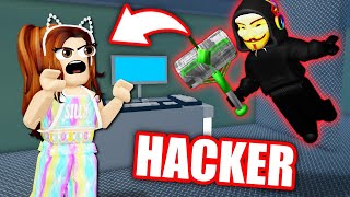 First Time BACK In Flee The Facility With A HACKER Roblox [upl. by Russia]