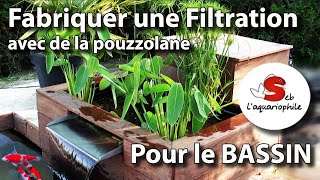 Fabriquer un filtre pour bassin avec de la pouzzolane 👍 [upl. by Avat]